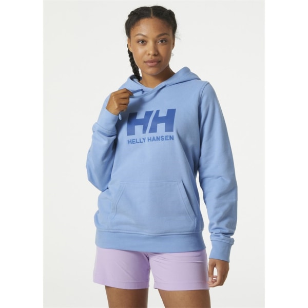 Sweatshirts Helly Hansen Logo Hoodie W Blå 166 - 170 cm/M