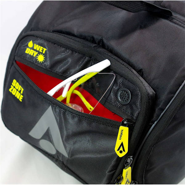 Laukut Karakal Pro Tour Comp 20 Racketbag 9R Mustat