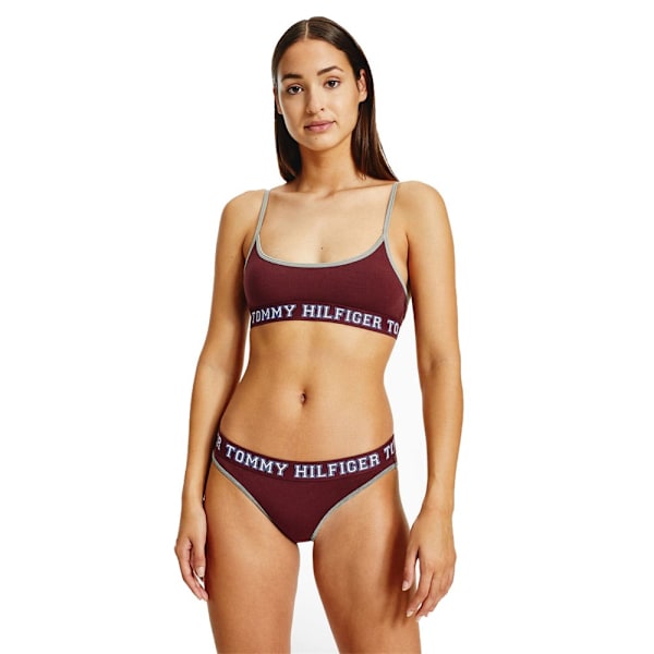Majtki Tommy Hilfiger UW0UW03163VLP Tummanpunainen XS