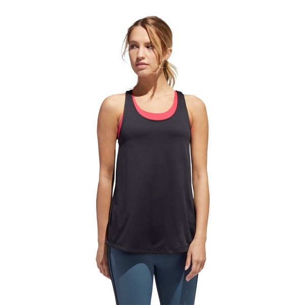 T-shirts Adidas Tunic Tank Sort 158 - 163 cm/S