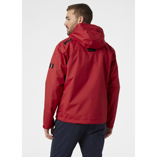 Jakker Helly Hansen Crew Hooded Midlayer Jacket Rød 167 - 173 cm/S