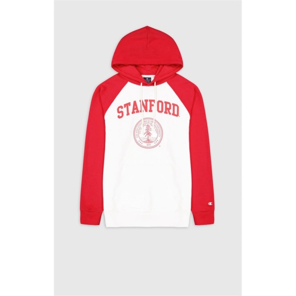 Sweatshirts Champion Stanford University Hooded Sweatshirt Vit,Röda 173 - 177 cm/S