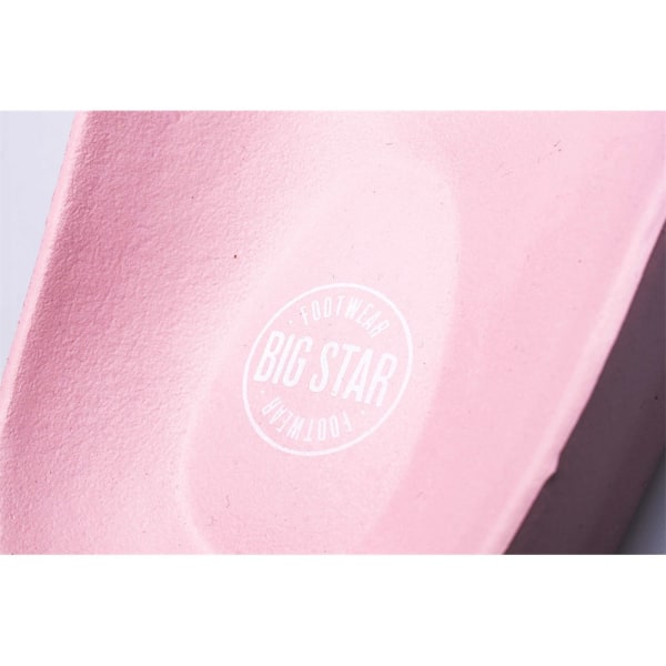 Tøffel Big Star FF274A387 Pink 36