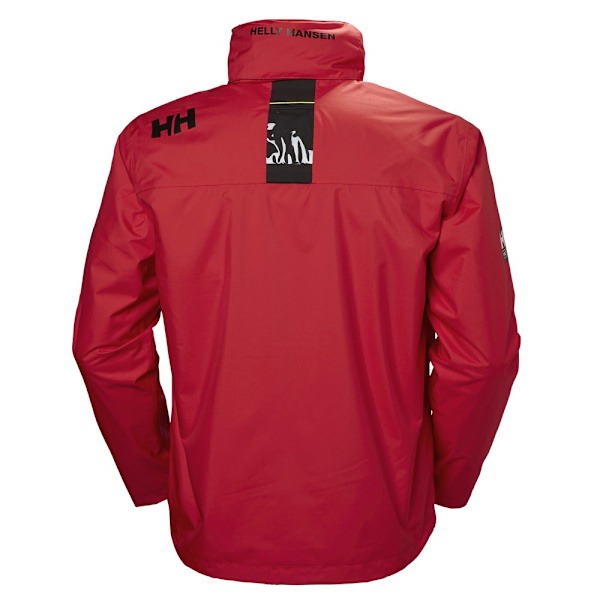 takki Helly Hansen Crew Hooded Midlayer Jacket Punainen 173 - 179 cm/M