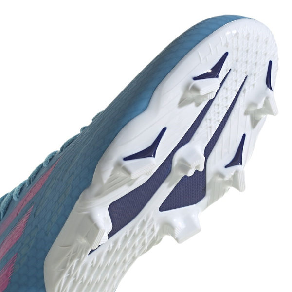 Lågskor Adidas X SPEEDFLOW3 FG Blå 44 2/3