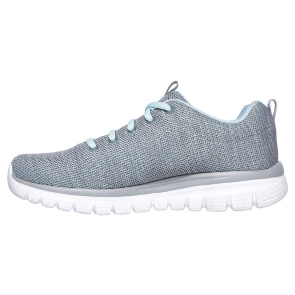 Puolikengät Skechers Graceful Twisted Fortune Harmaat 36