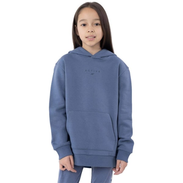 Sweatshirts 4F JBLD003 Blå 128 - 133 cm