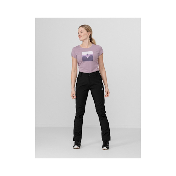 T-paidat 4F TSD061 Violetit 174 - 177 cm/XXL