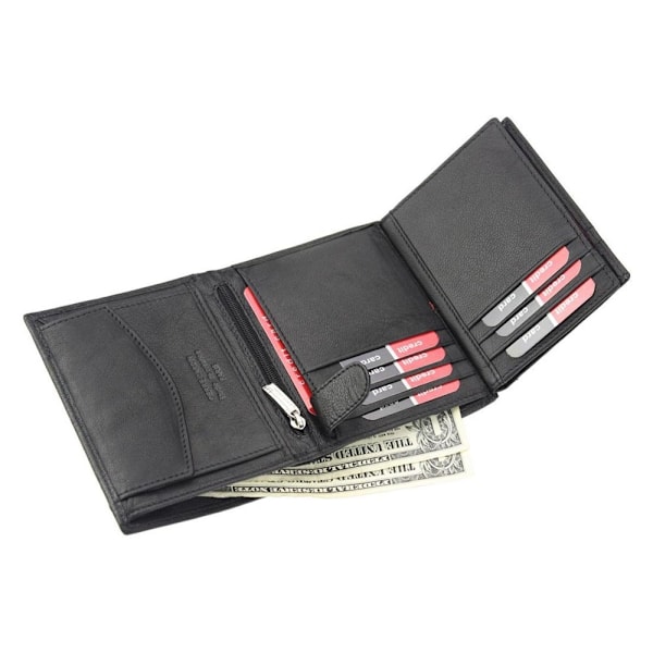 Lompakot Pierre Cardin TILAK38 326 Rfid Mustat