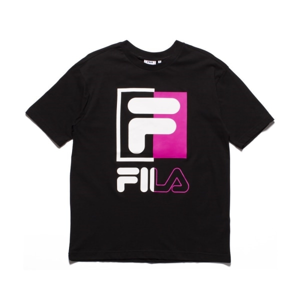T-shirts Fila Men Saku Tee Sort,Pink,Hvid 174 - 179 cm/M