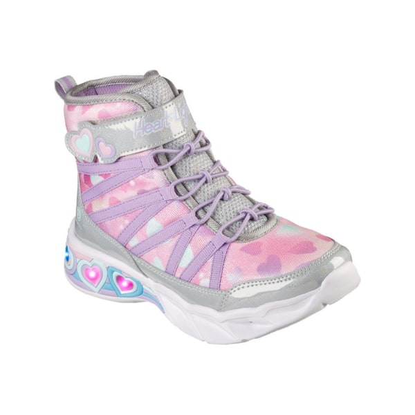 Sko Skechers Sweetheart Lights Lilla,Pink,Grå 31