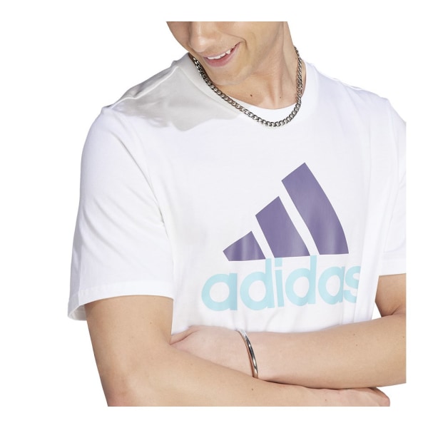 Shirts Adidas Big Logo Sj Tee Vit 170 - 175 cm/M