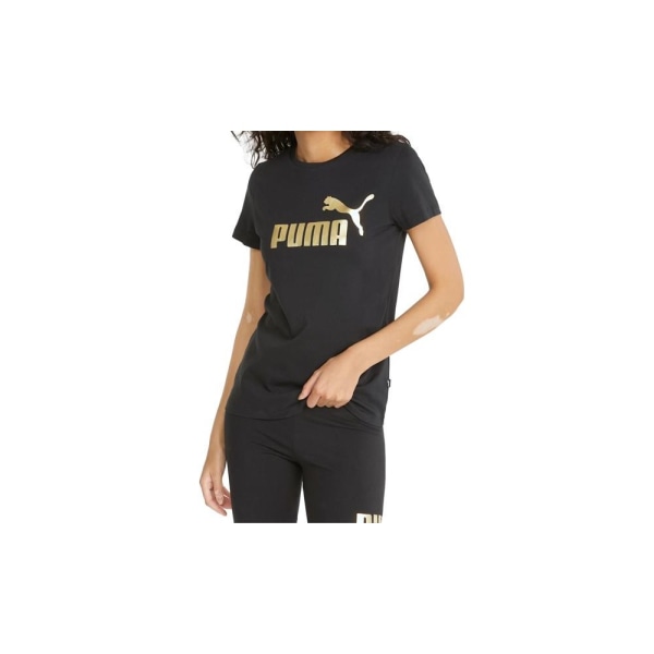 T-shirts Puma Ess Metallic Logo Tee Sort 182 - 187 cm/XL