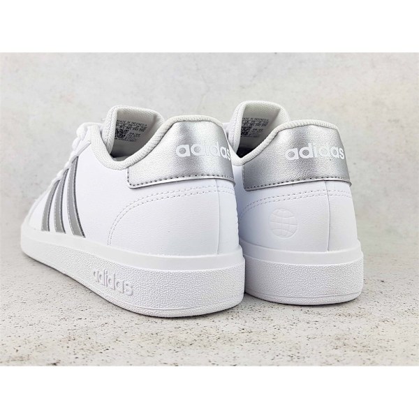 Lågskor Adidas Grand Court 20 K Vit 39 1/3