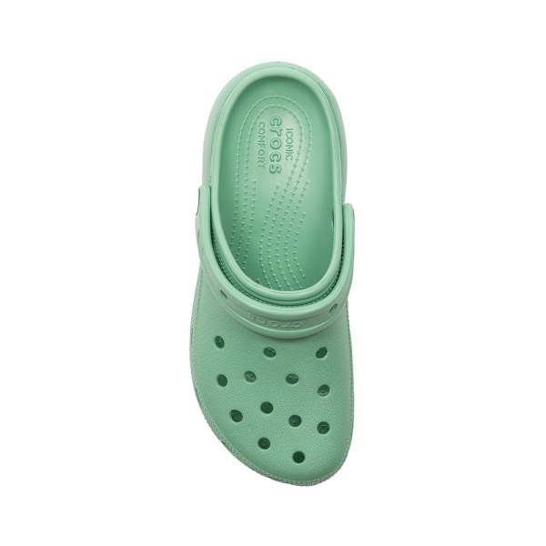 Träskor Crocs Classic Platform Clog Gröna 39