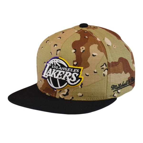Hatut Mitchell & Ness Nba Los Angeles Lakers Ruskeat,Beesit,Mustat Produkt av avvikande storlek