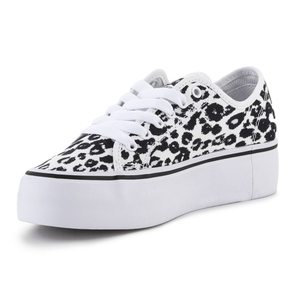 Lågskor DC Manual Platform Cheetah Print Vit,Svarta 37.5
