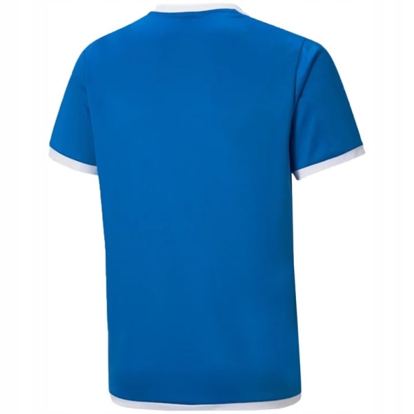 T-shirts Puma Teamliga Jersey Junior Blå 176 - 184 cm/XXL
