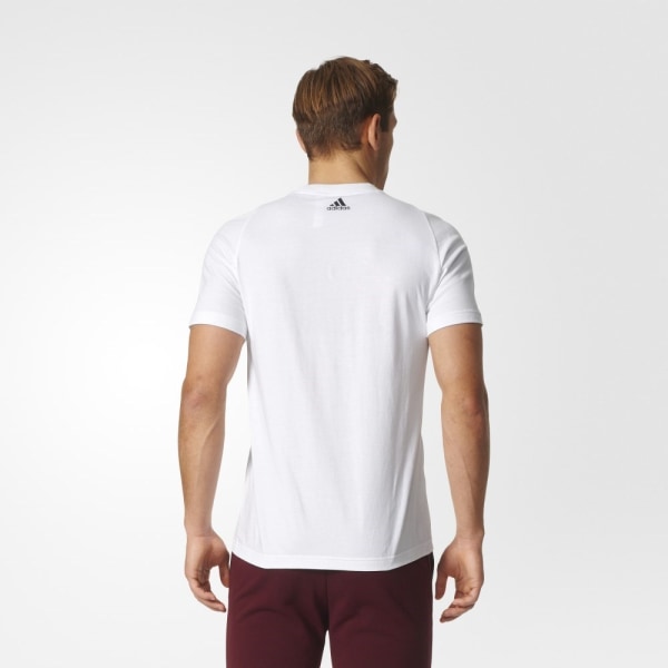 Shirts Adidas Performance Essentials Linear Tee Vit 170 - 175 cm/M