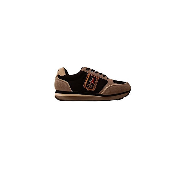 Sneakers low Aeronautica Militare SC228CT295494250 Sort,Grå 43