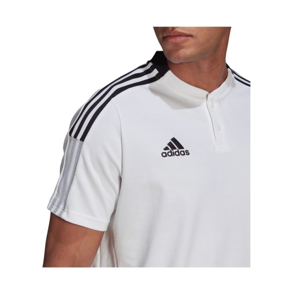 Shirts Adidas Tiro 21 Polo Vit 164 - 169 cm/S