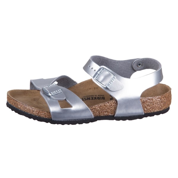 Sandaalit Birkenstock Rio Hopeanväriset 27