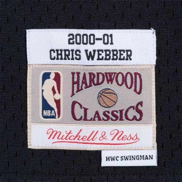 Mitchell & Ness Nba Sacramento Kings Chris Webber Swingman Svarta 193 - 197 cm/XXL
