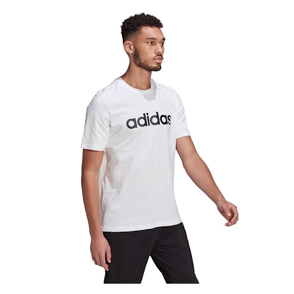 Shirts Adidas Essentials Vit 182 - 187 cm/XL