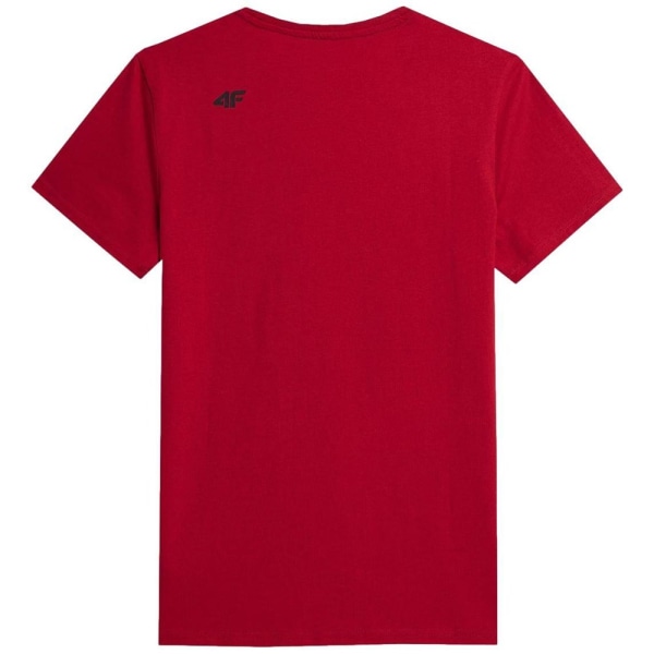 T-paidat 4F H4L22TSM01661S Punainen 182 - 185 cm/XL