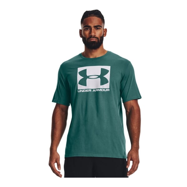 T-shirts Under Armour Boxed Sportstyle SS Grøn 173 - 177 cm/S