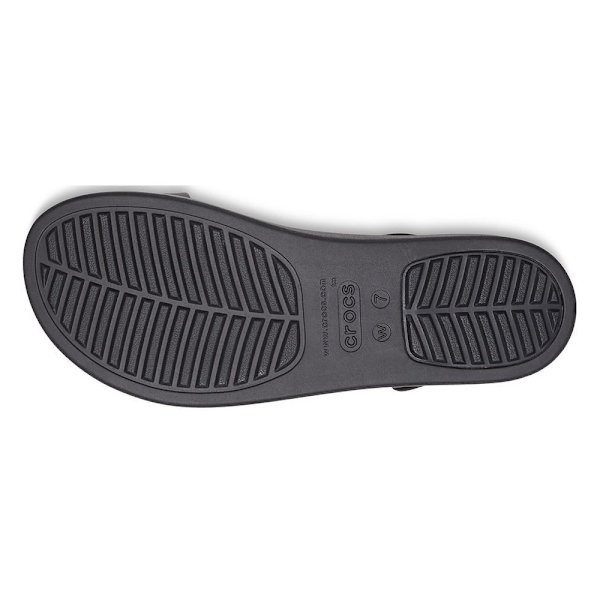 Sandaalit Crocs Brooklyn Low Wedge Mustat 36
