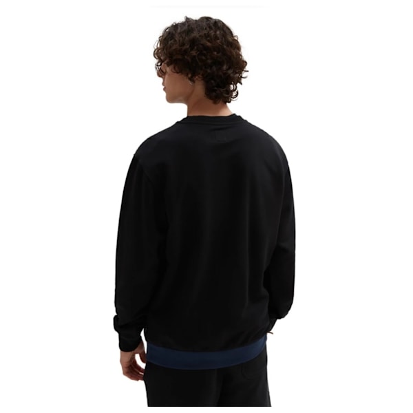 Sweatshirts Vans Sidestripe Block Crew Svarta 183 - 187 cm/L