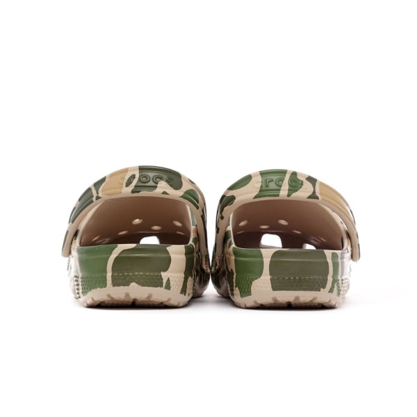 Træsko Crocs Classic Printed Camo Brun,Grøn 36