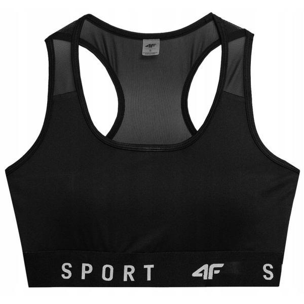 T-shirts 4F SS23USBAF05120S Sort 162 - 165 cm/XS