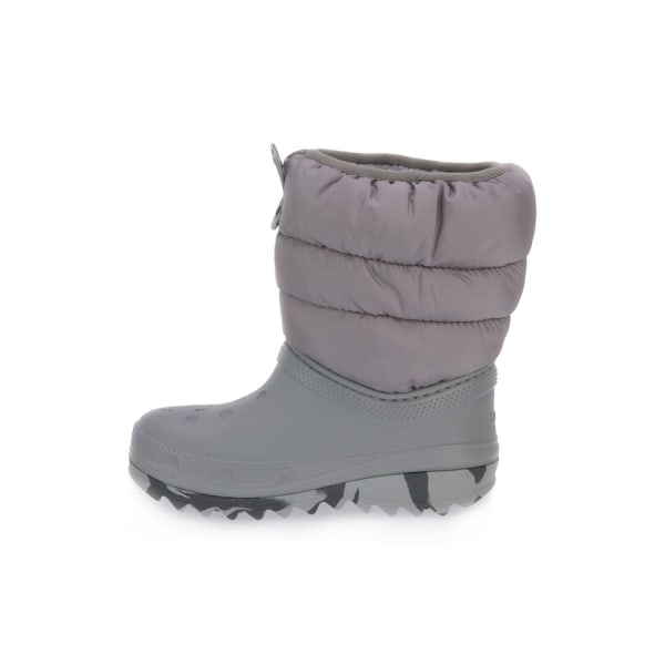 Snowboots Crocs Ligr Neo Puff Boot K Gråa 27