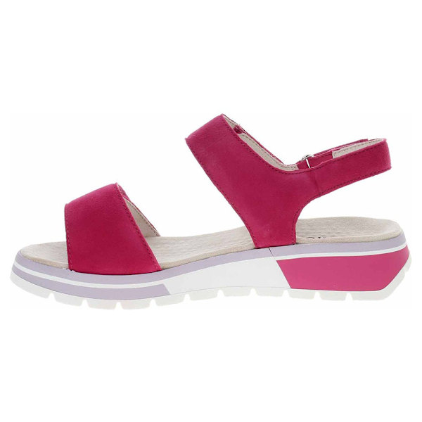 Sandaalit Caprice Fuchsia Suede Vaaleanpunaiset 41