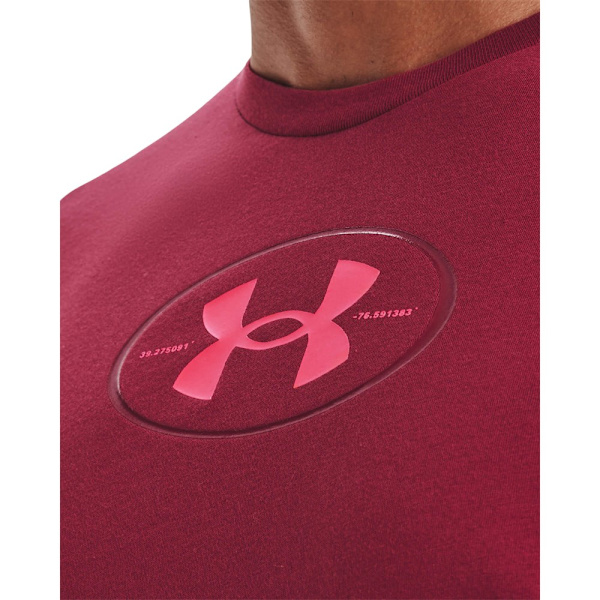 T-shirts Under Armour Armour Repeat Rød 173 - 177 cm/S