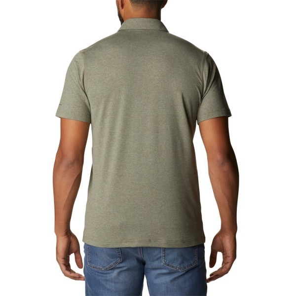 T-paidat Columbia Tech Trail Polo Shirt Vihreät 183 - 187 cm/L