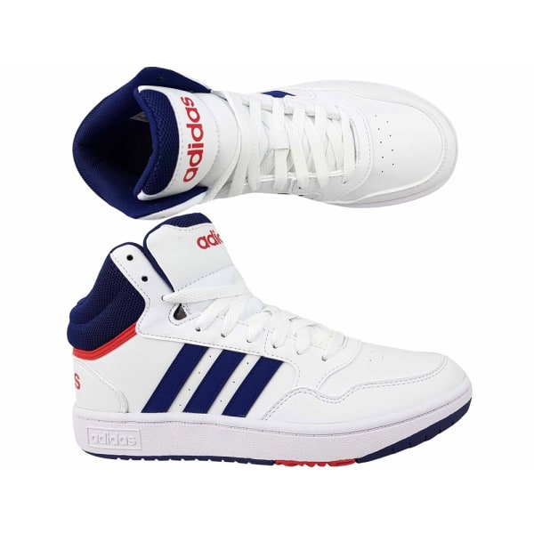 Sko Adidas Hoops Mid 30 K Hvid 31