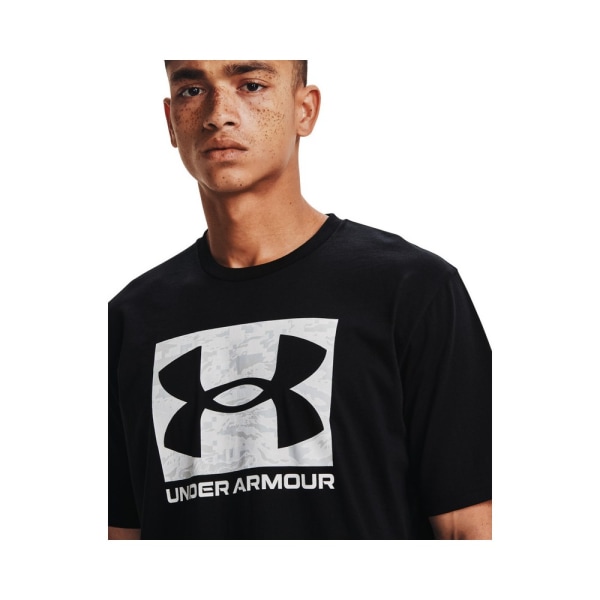 T-paidat Under Armour Abc Camo Boxed Logo SS Mustat 178 - 182 cm/M