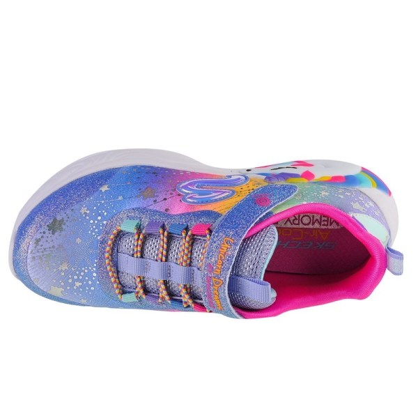 Sneakers low Skechers Slights Unicorn Dreams Lilla,Blå,Pink 35