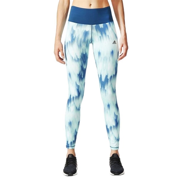 Bukser Adidas Longtight All Over Print Blå 147 - 151 cm/XXS