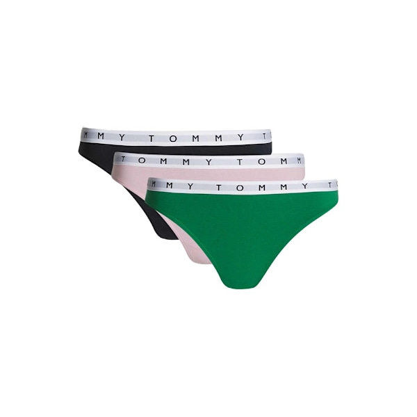 Majtki Tommy Hilfiger 3PACK Mustat,Vihreät,Beesit XS