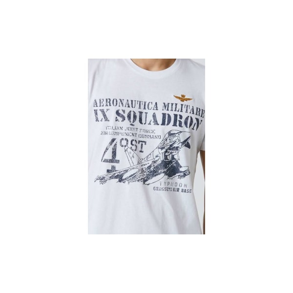 T-shirts Aeronautica Militare TS2081J53873062 Hvid 193 - 197 cm/XXL