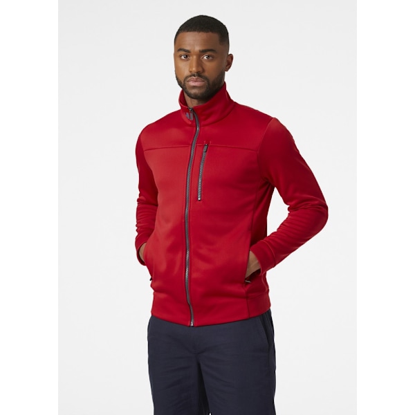 Puserot je Fleecet Helly Hansen Crew Fleece Tummanpunainen 185 - 190 cm/XL