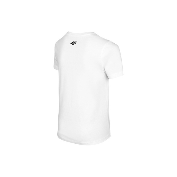 Shirts 4F JTSM001 Vit 122 - 127 cm