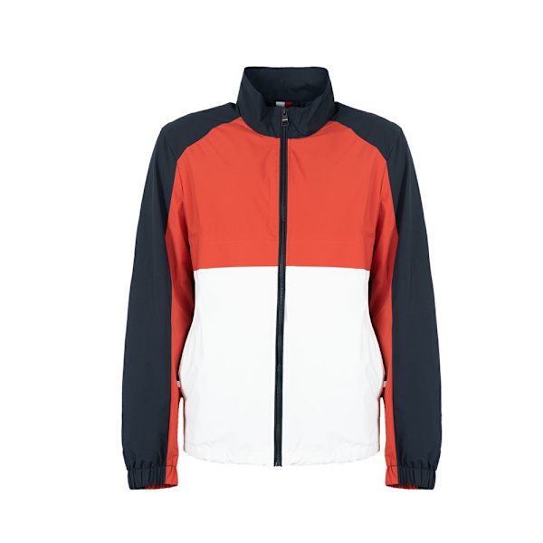 takki Tommy Hilfiger MW0MW226090 Valkoiset,Punainen 174 - 178 cm/M