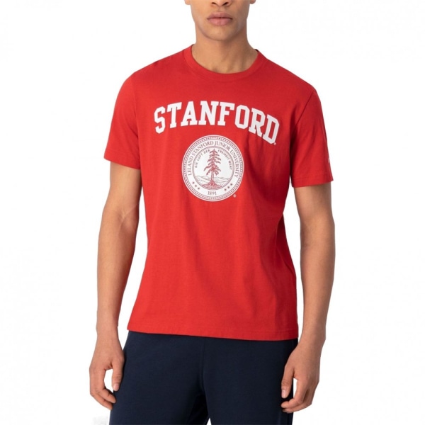 Shirts Champion Stanford University Röda 188 - 192 cm/XL