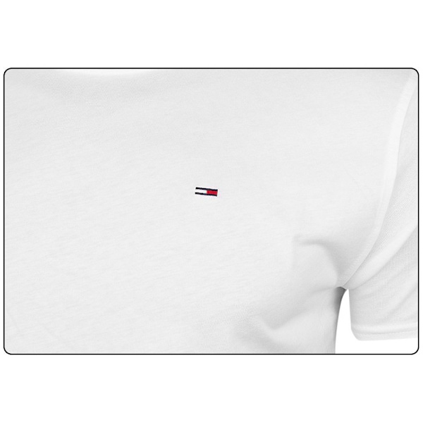 T-shirts Tommy Hilfiger DM0DM04411100 Hvid 184 - 188 cm/XL