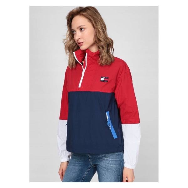 Jackor Tommy Hilfiger Colorblock Vit,Grenade,Röda 163 - 167 cm/S